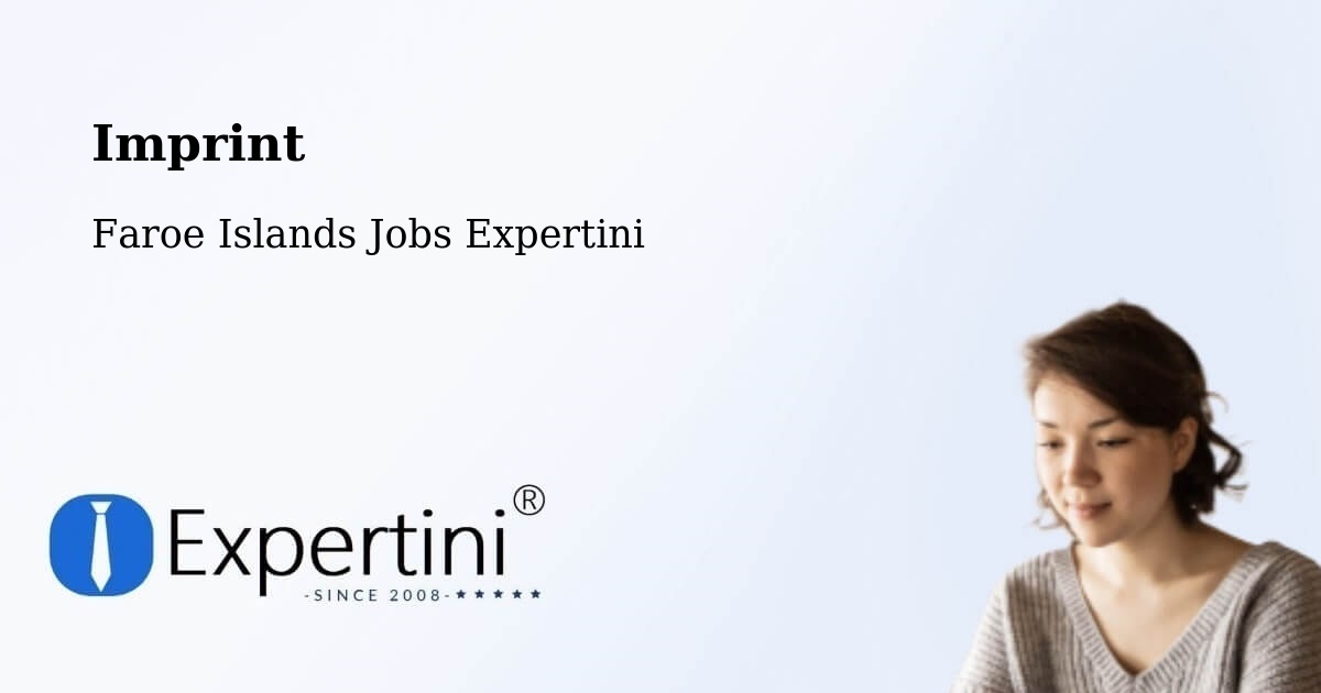 Imprint – Viðareiði - Faroe Islands Jobs Expertini